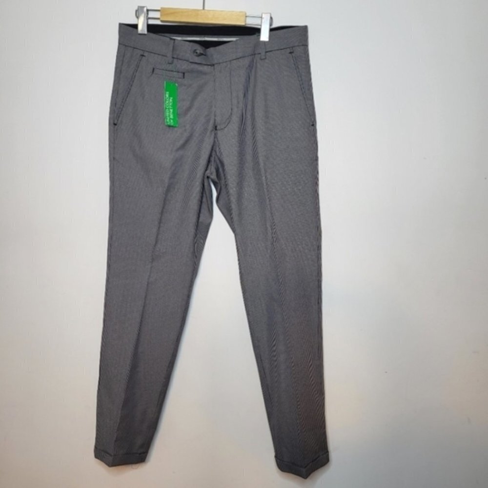 United Colors Of Benetton Men Slim Fit Pants Waist Size 34